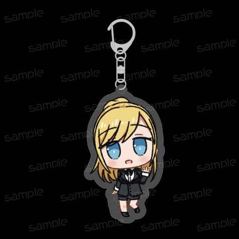 『死神坊ちゃんと黒メイド』ちびキャラアクリルキーホルダー【アリス スーツ】